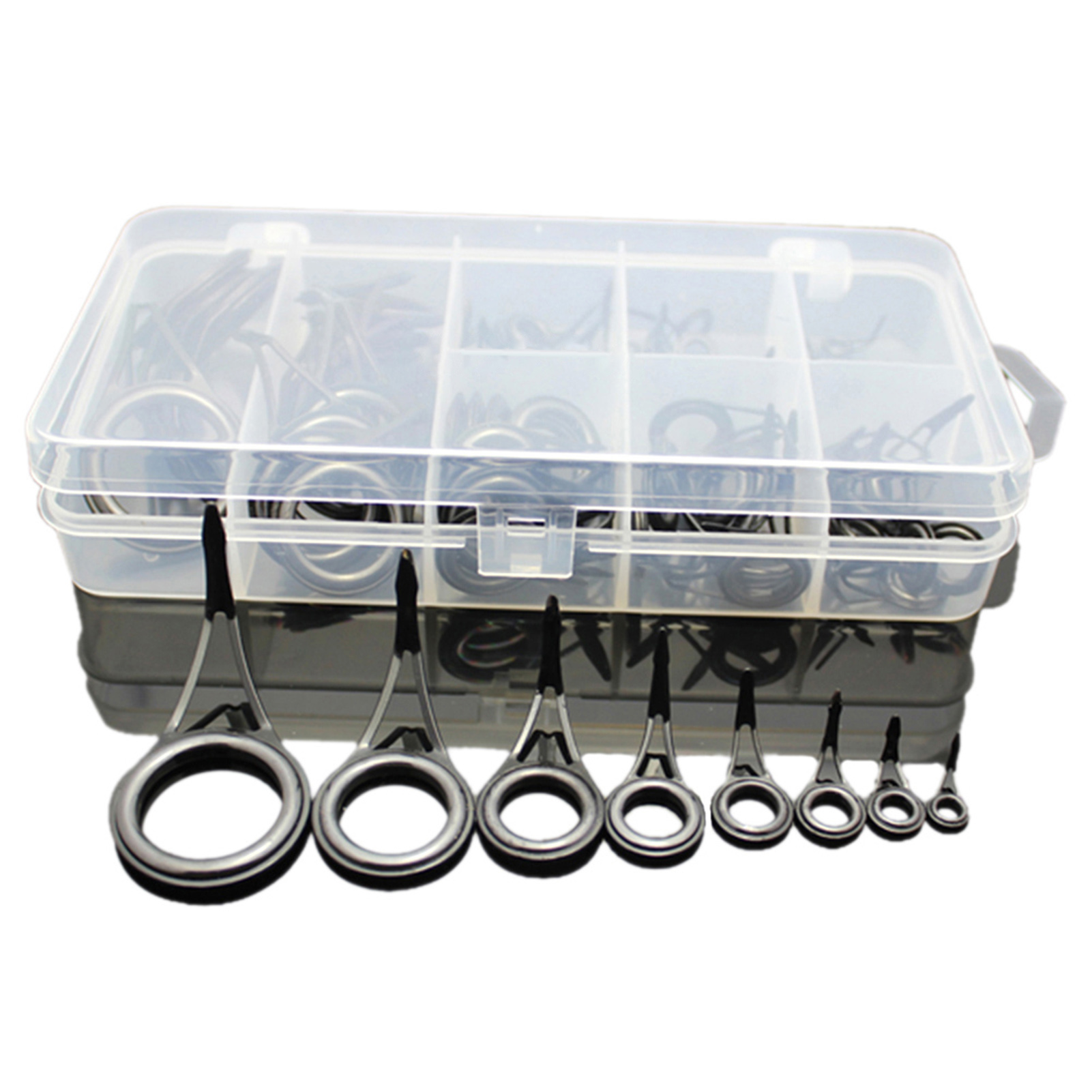 Fishing Rod Building Kit - 75pcs Various Sizes Fishing Rod Guide