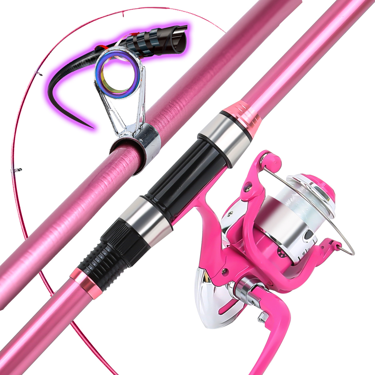 Fishing Pole Set Full Kits Wit - огляд і ціна Fishing Rod Combo