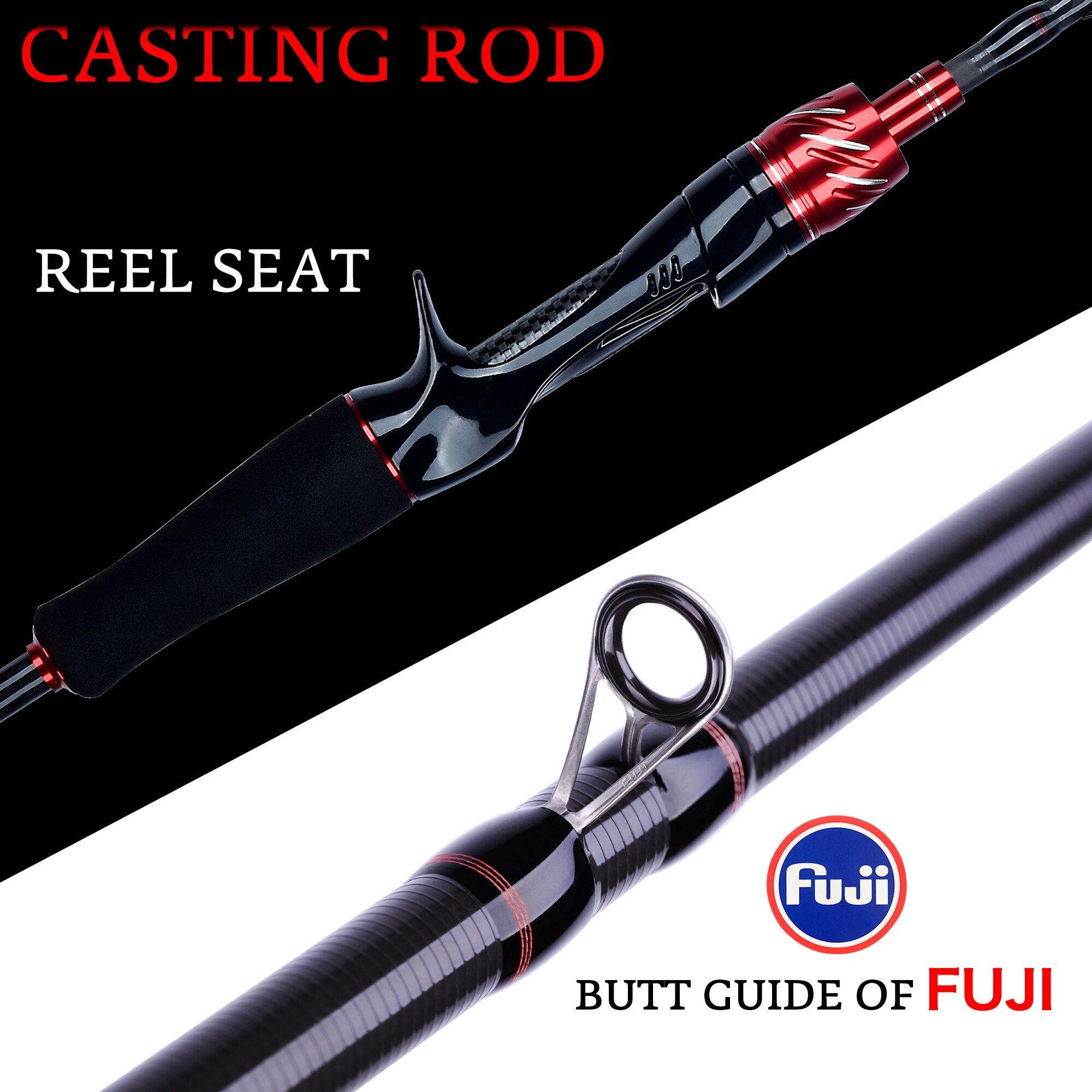 BIUTIFU Traveller Spinning Cas - огляд і ціна Fishing Rod Surf
