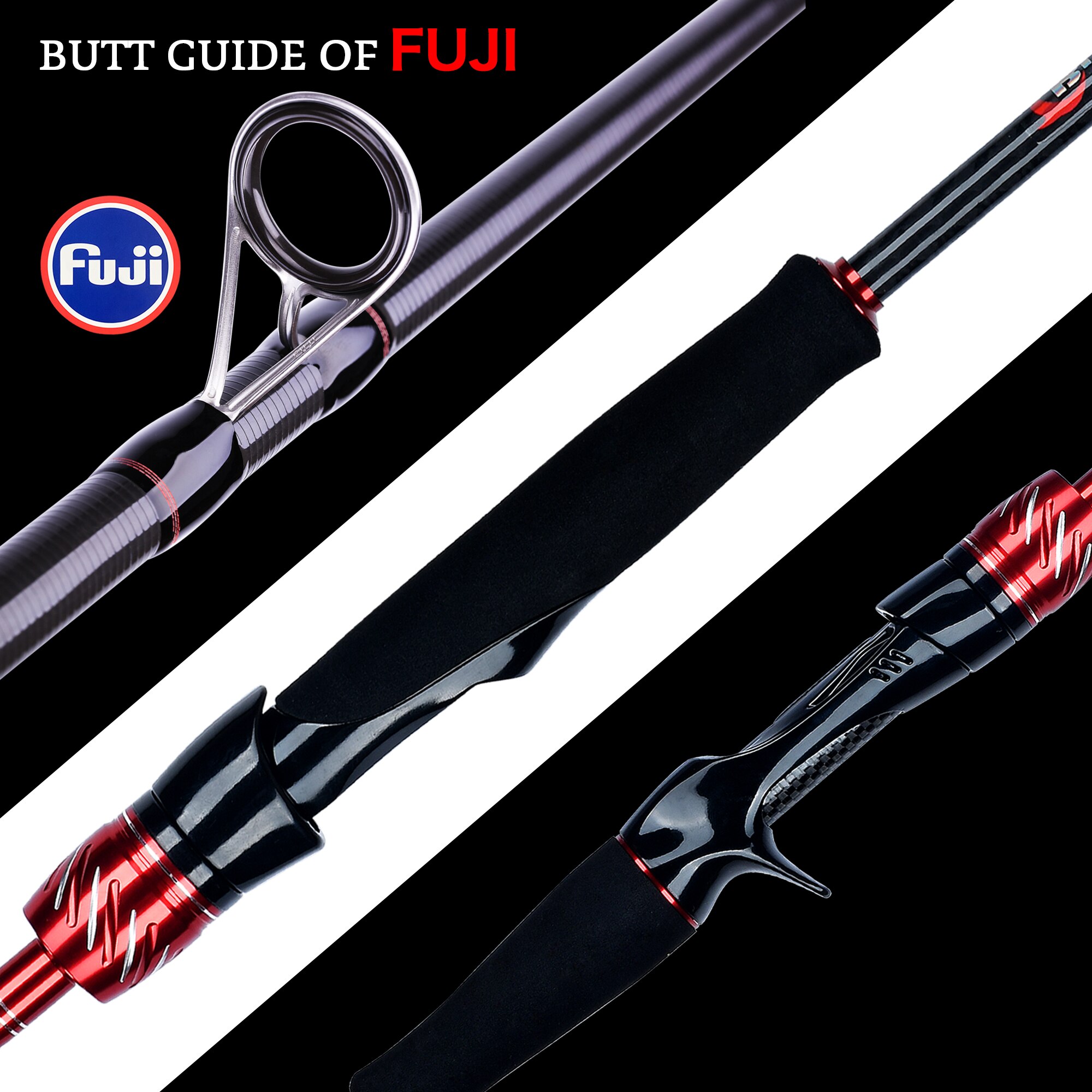 BIUTIFU Traveller Spinning Cas - огляд і ціна Fishing Rod Surf