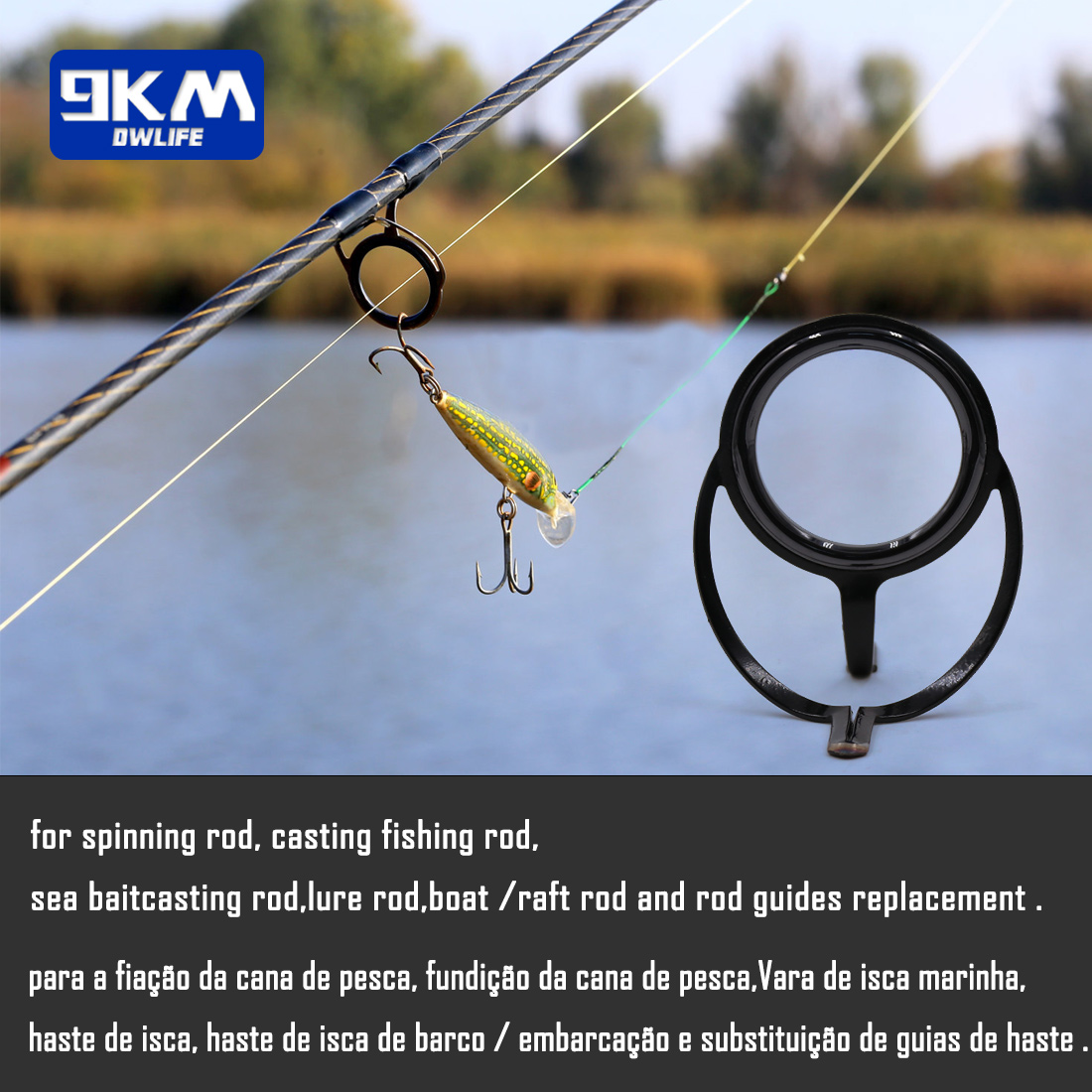 Fishing Rod Repair Kit Spinnin - огляд і ціна Fishing Rod Casting
