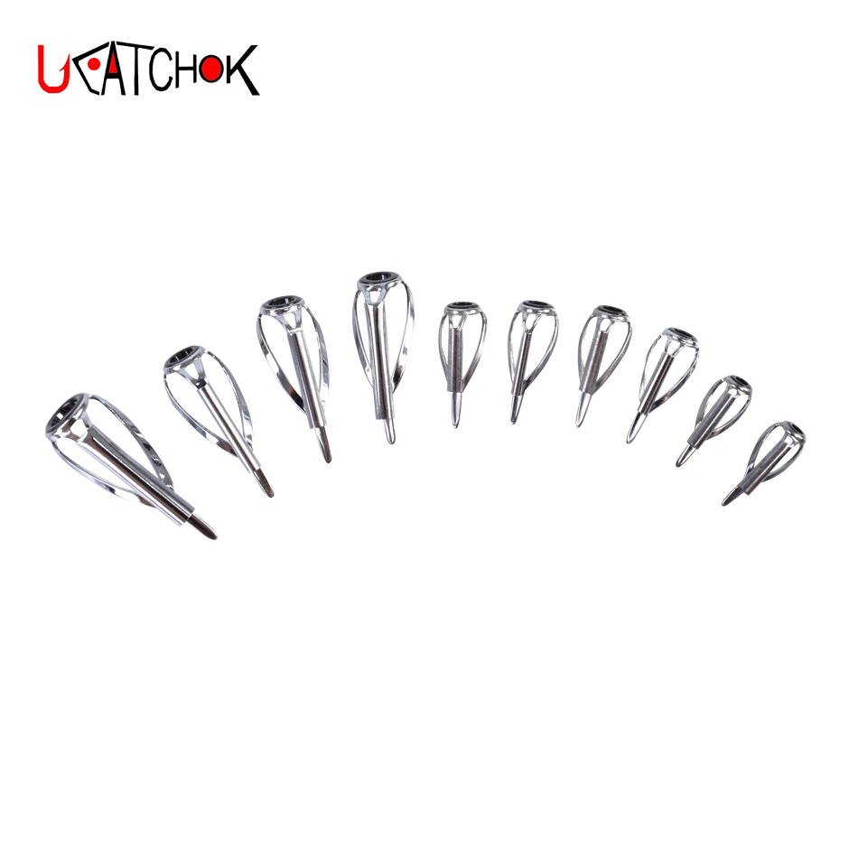 10pcs/pack top guide enhanced  - огляд і ціна Fishing Rod Guide Replacement