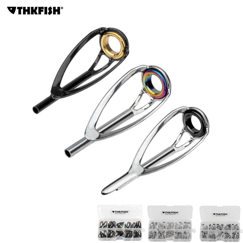 THKFISH 50pcs Fishing Rod Tops - огляд і ціна Fishing Rod Guide Replacement