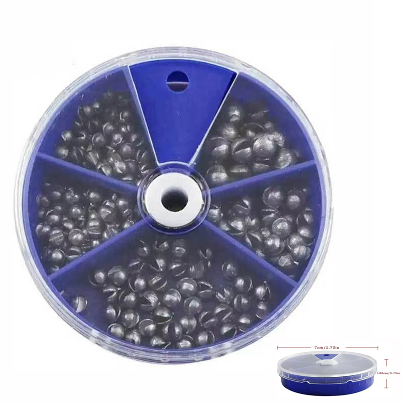 Split Shot Fishing Sinkers Wei - огляд і ціна Fishing Rod Building Kit