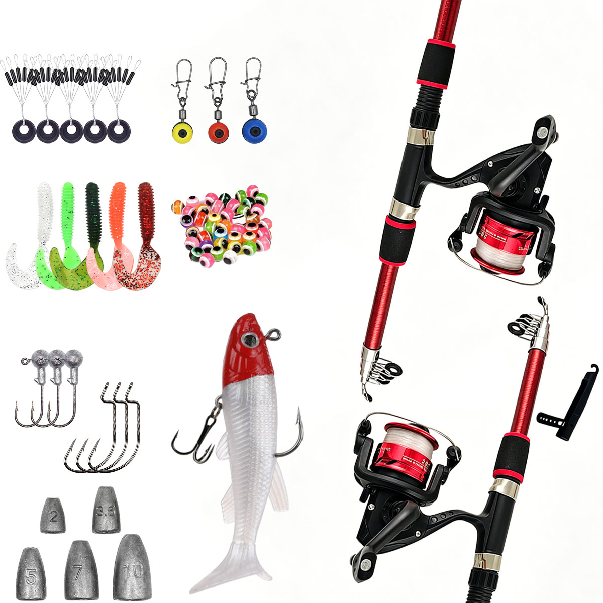 Spinning Fishing Rod and Reel  - огляд і ціна Fishing Rod Combo