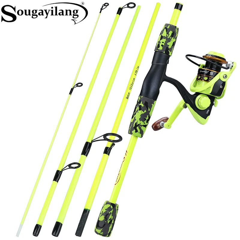 Sougayilang Portable 5 Section - огляд і ціна Fishing Rod Combo