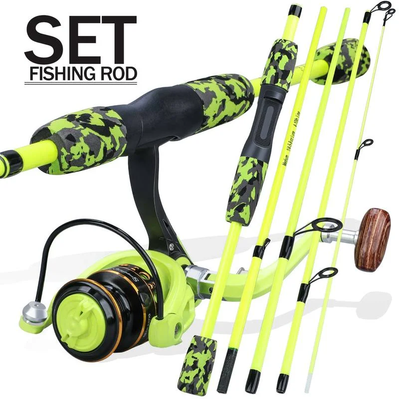 Sougayilang Portable 5 Section - огляд і ціна Fishing Rod Combo