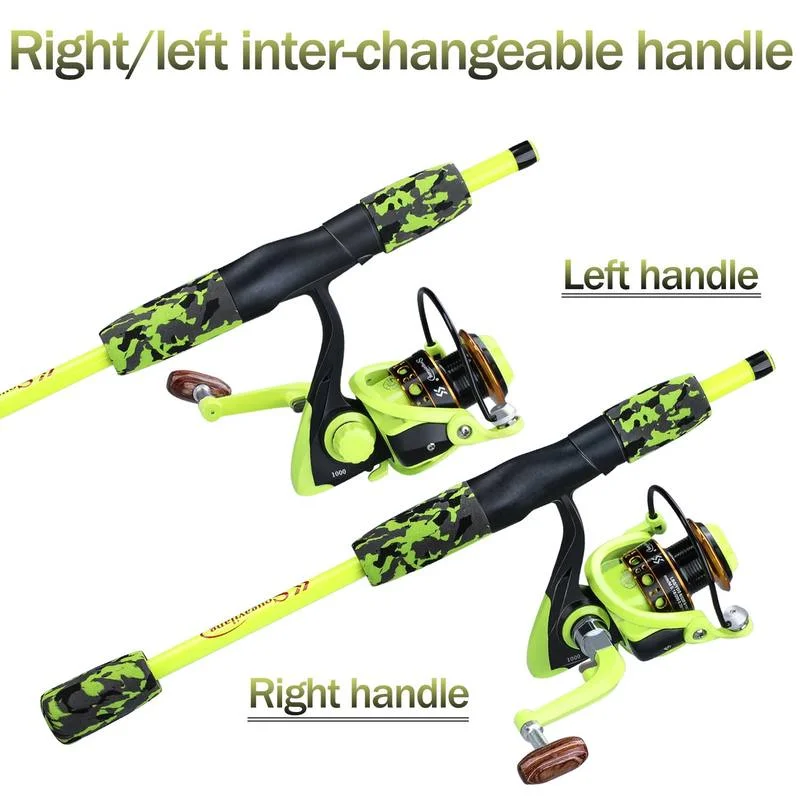 Sougayilang Portable 5 Section - огляд і ціна Fishing Rod Combo