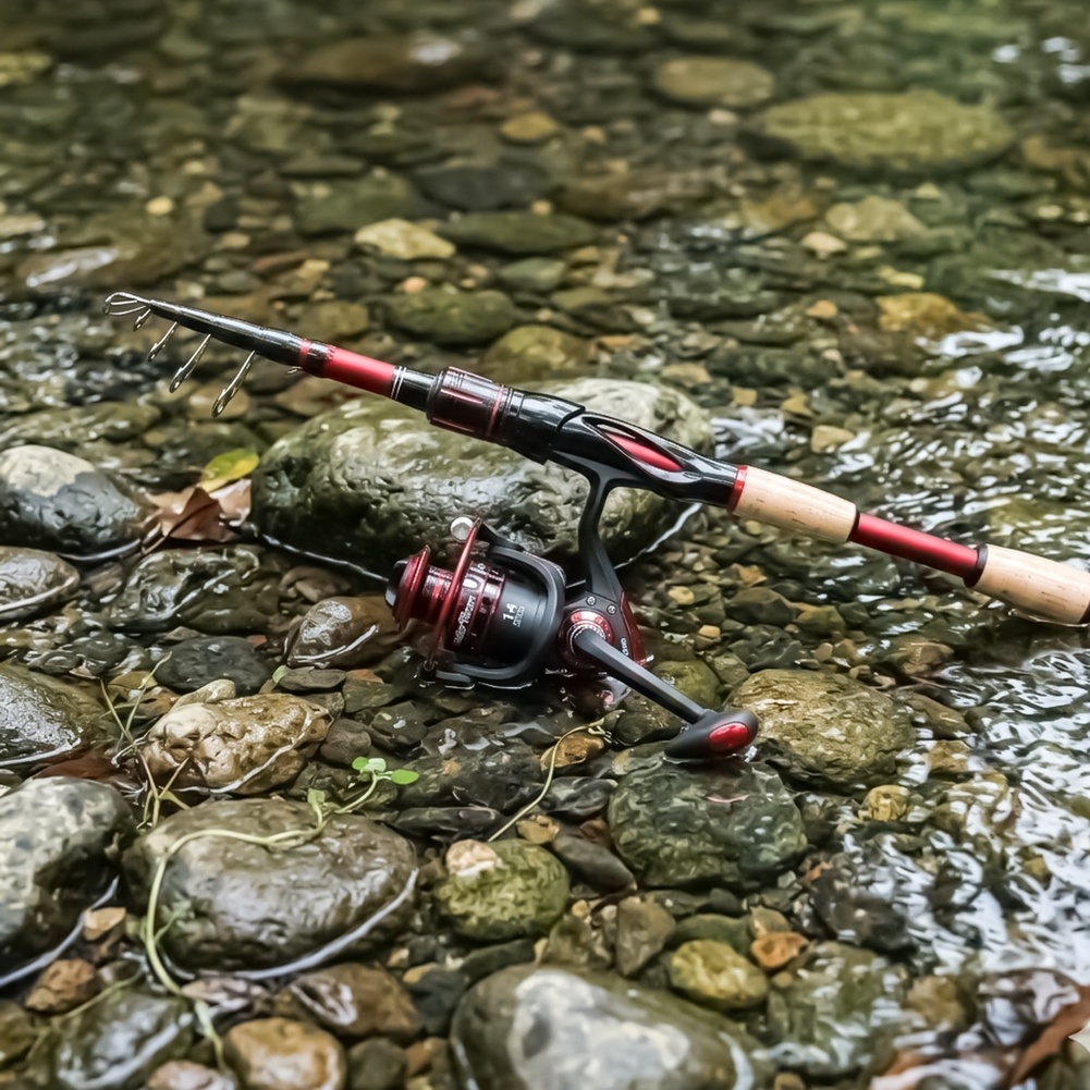 Ultralight Carbon Fiber Fishin - огляд і ціна Fishing Rod Combo