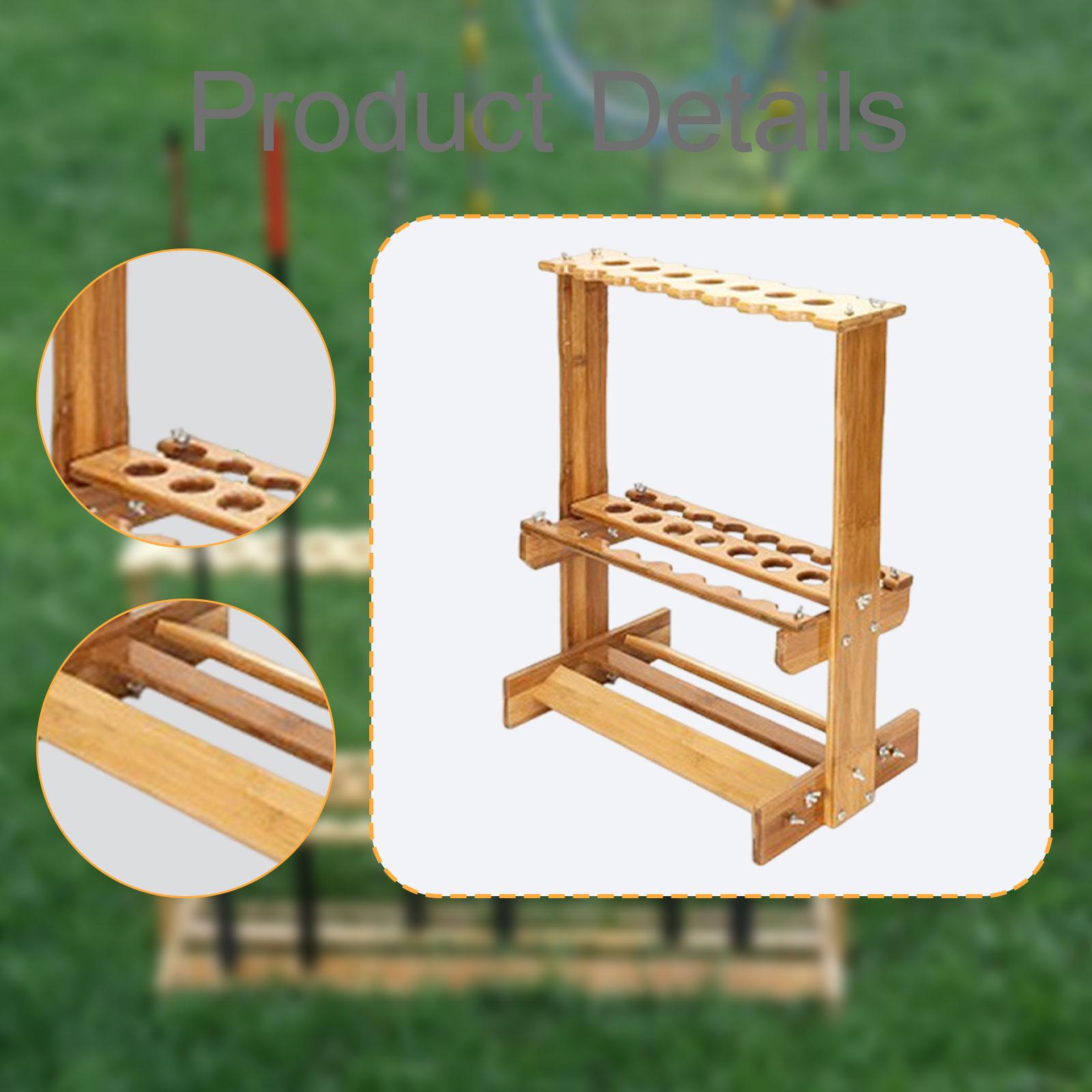 Fishing Rod Storage Rack Bambo - огляд і ціна Fishing Rod Rack