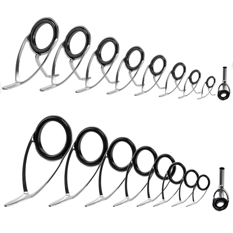9Pcs Fishing Rod Guides Ring R - огляд і ціна Fishing Rod Casting