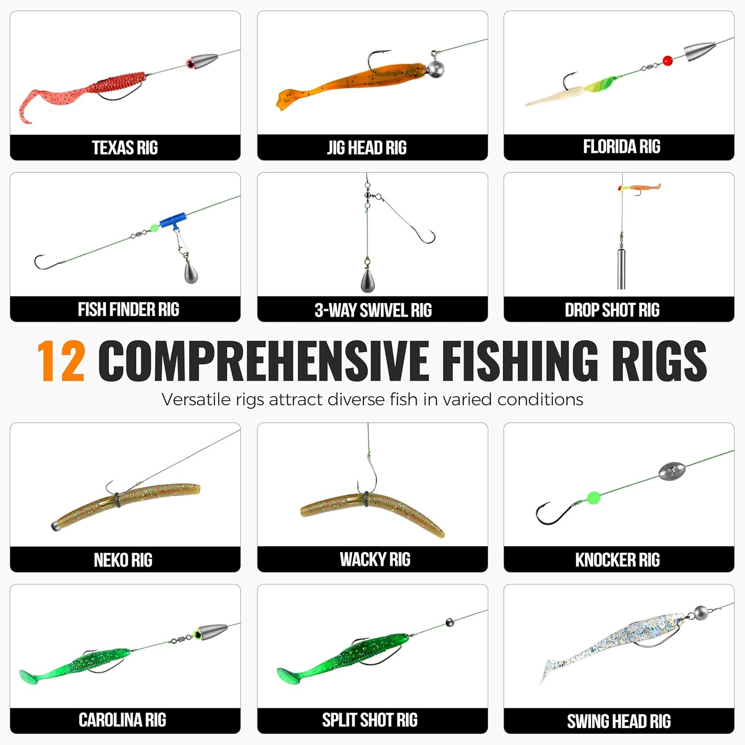 187pcs Fishing Accessories Kit - огляд і ціна Fishing Rod Building Kit